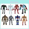 Real Steel Atom Midas Zeus PVC Actionfiguren mit Leuchtfunktion als Kinderspielzeug