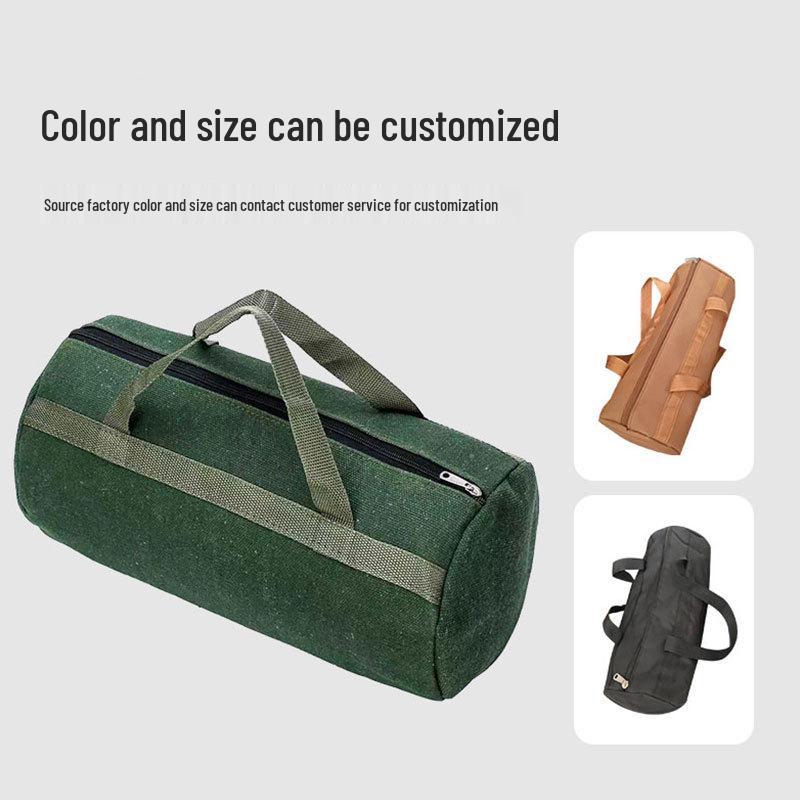 Large Capacity Heavy-Duty Canvas Tool Bag for Outdoor Auto Repair