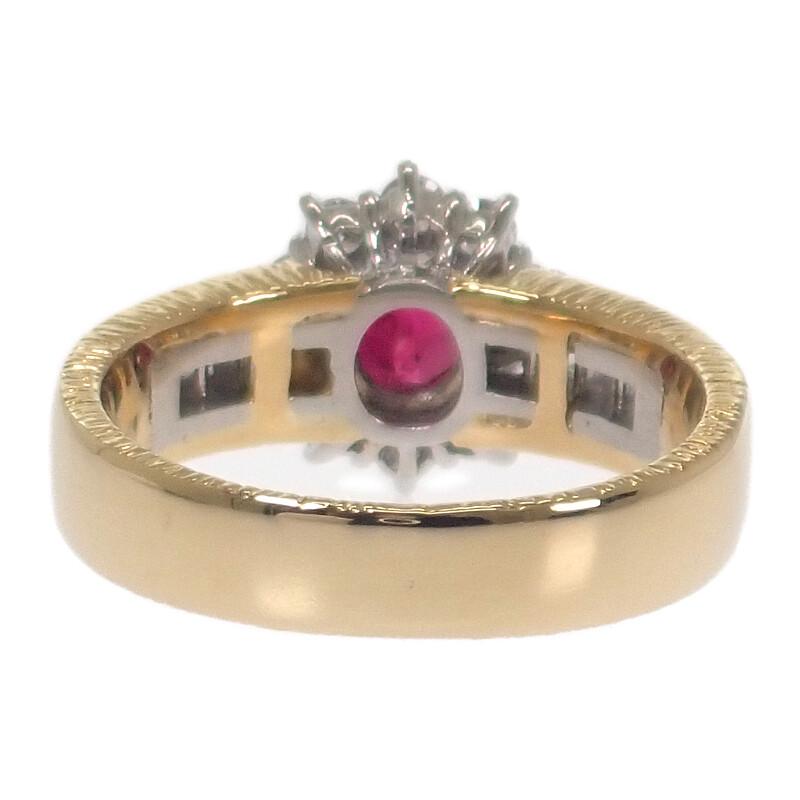 No Brand  #12(JP Size) Ring K18 Yellow gold/Pt900Platinum Women