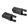 2PCS Car Adjustment Rods Seat Release Lever Knob Latch Handle Side Red Black Aluminum Alloy For Ford Mustang 2005 2006-2014