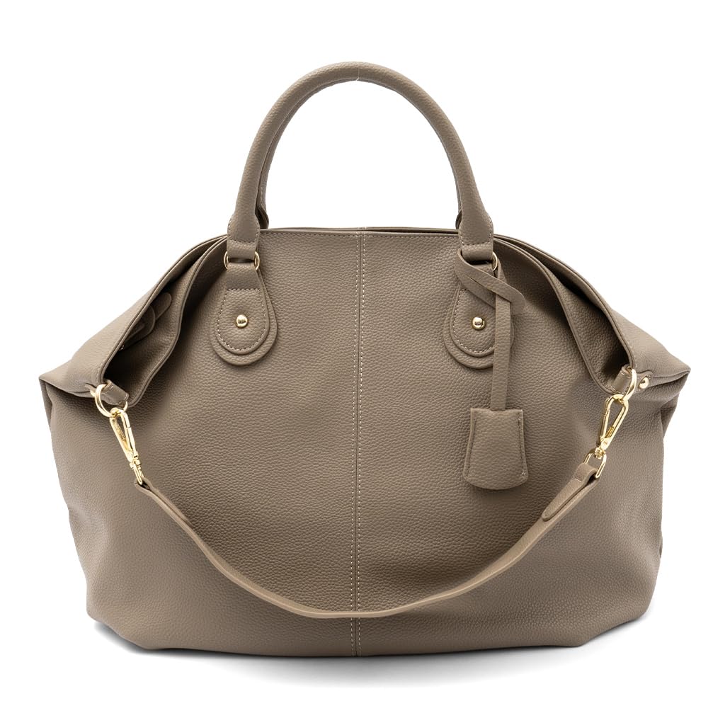 

Gratante Side Fold Tote Bag for Commuting Bag [Gratante] 3-way Women, abb-g0008 (Gray Beige)