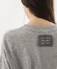Aimiai Patchwork Crewneck Sweater Gray