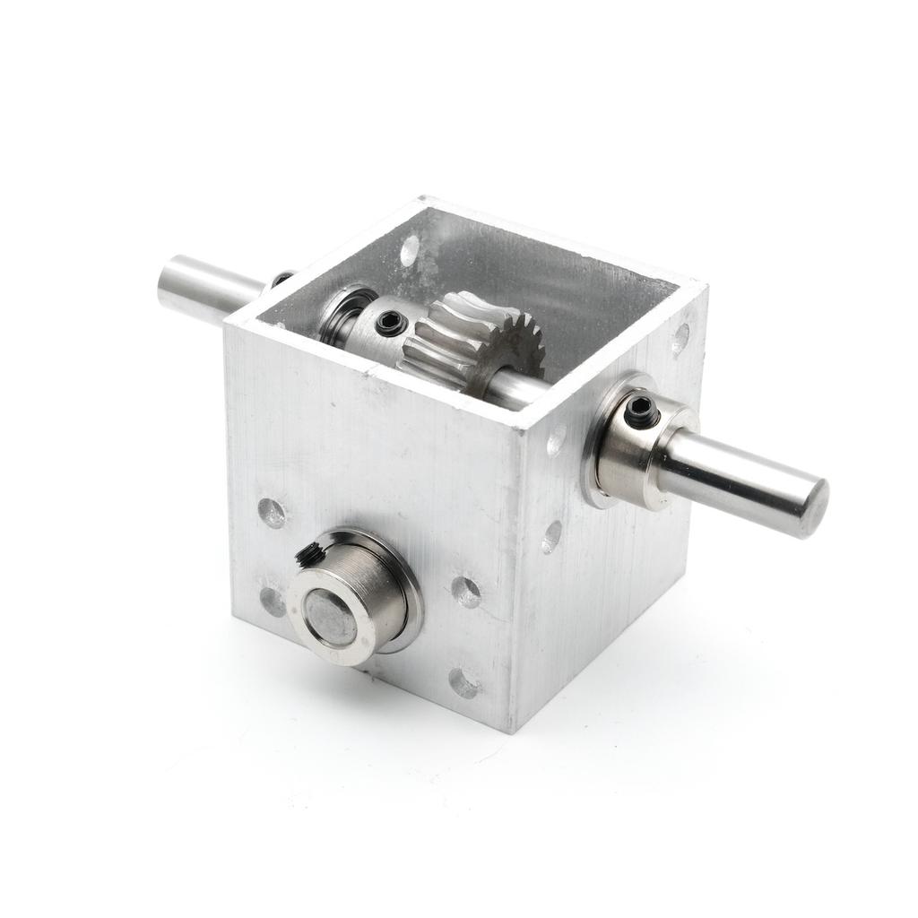 1:20 8MM High Torque Metal Gearbox Worm Gear Reducer DIY Robot Toy Car Precision Gear Ratio For Enhanced Performance