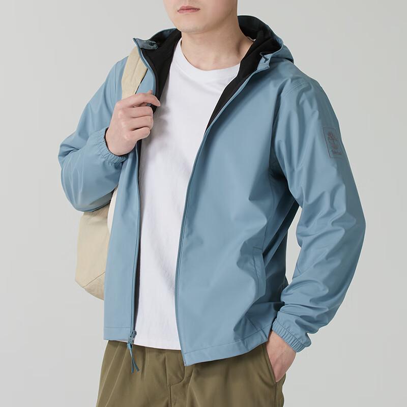 

Timberland Men s Casual Woven Hooded Jacket A2GUS758 L
