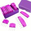 Lavender Purple Knitting Shaping Pins for Shawl and Scarf DIY