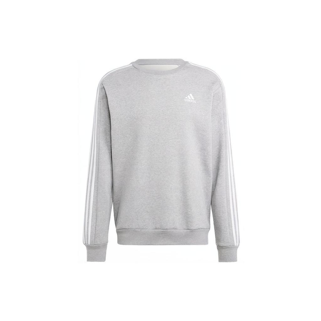 Adidas 3 Stripes Sweatshirt Men's Gray IJ6470