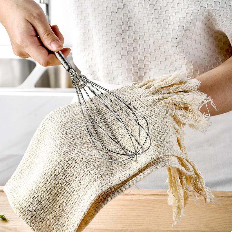 ZISIZ Manual Spring Handle Egg Whisk