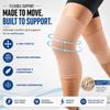 Flamingo Knee Cap for Sports, Gym & Running | Compression Knee Support for Knee Pain Relief & Arthritis | Men & Women | Beige | Size - XXXL