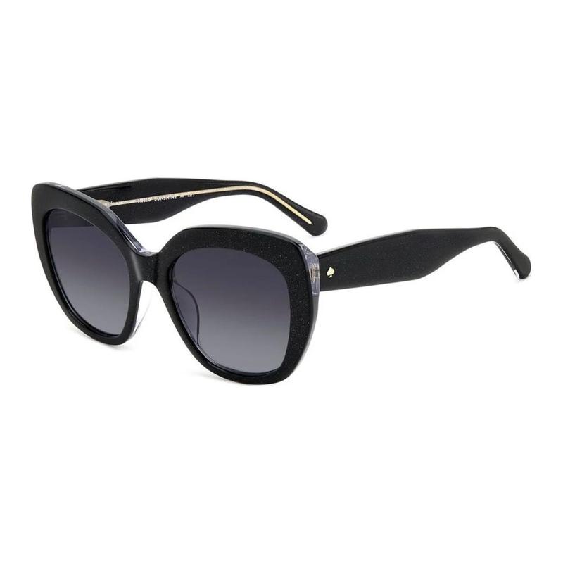 Kate Spade Color Design Acetate Butterfly Sunglasses Women s Black WINSLET-GS-807F59O