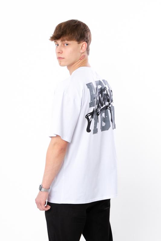 Oversized Men’s T-shirt – Relaxed Fit, Extended Silhouette, Dropped Shoulder, Breathable & Durable Fabric Summer 3383-036-33-5 HC