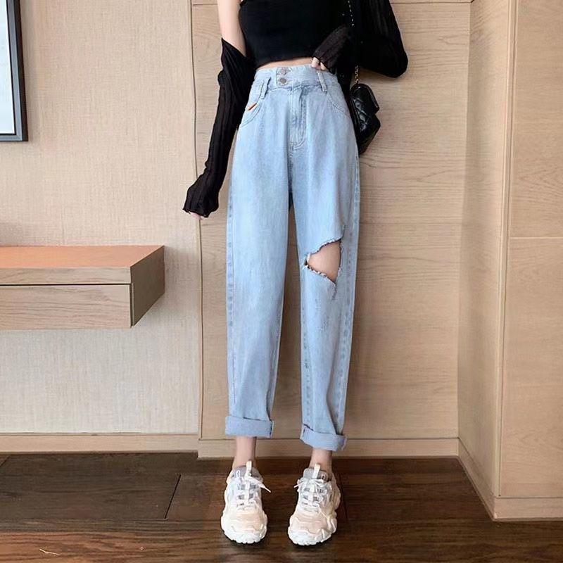 

2026 Summer Women s Retro Denim Mid-Length Slimming Overalls Dress Small