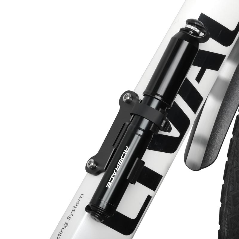 Portable Bike Pump With Hose Aluminum Alloy Bicycle Hand Air Pump Presta Schrader Valve Hand Inflator Cycling Accessories