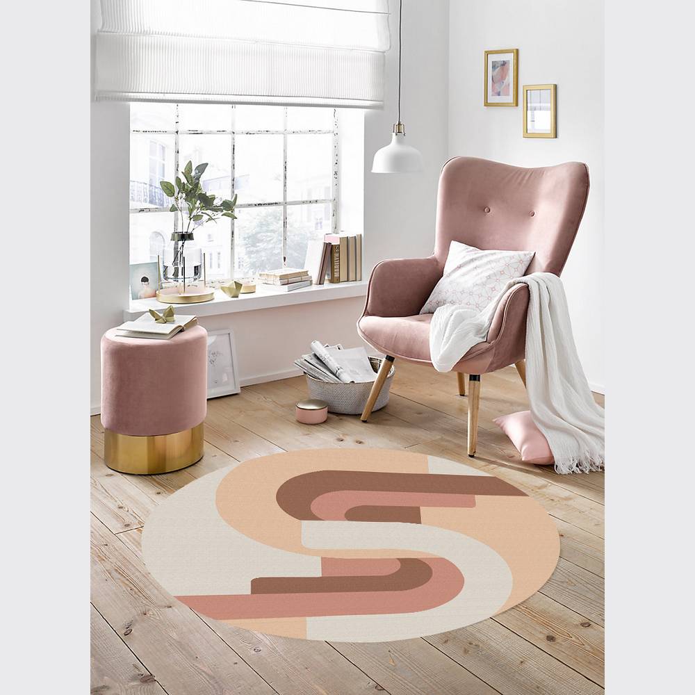 

Mosimoso Home H1069 Ковер с точечной подошвой и цифровой печатью 100x100 cm