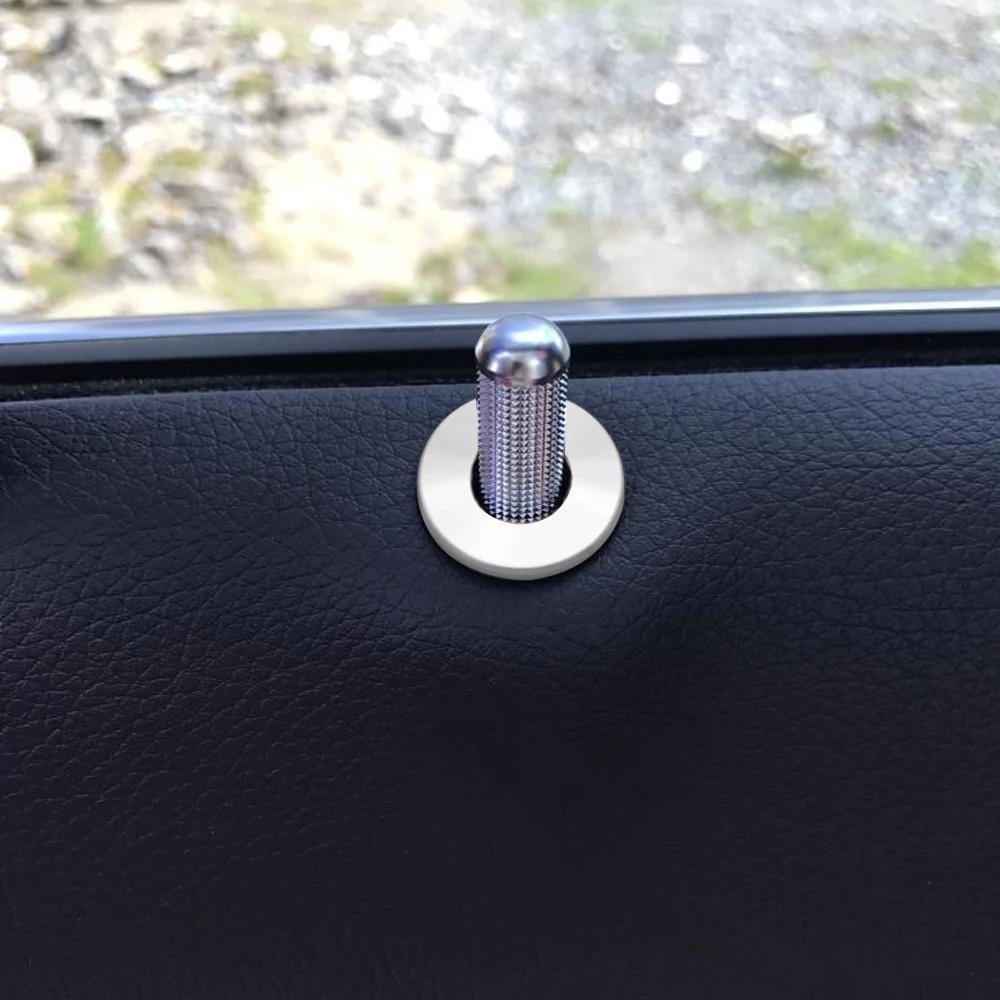 For Mercedes Benz C Class W205 2015-2018 GLC 2017-2019 E Class W213 2016-2019 Door Lock Pins Cover Trim Sticker Accessories