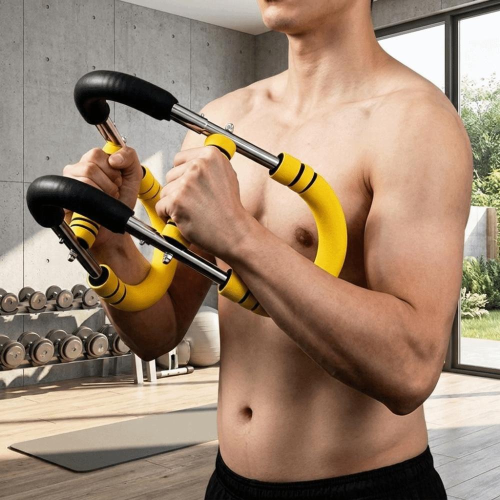 U-Shaped Wrist Strength Trainer Multi-Function Chest Expander Bicep Exercise
