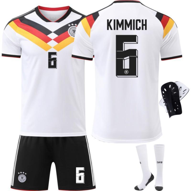 Germany World Cup Football Uniform No. 13 Muller Jersey 7 Havertz 8 Cross Children's Men's Set