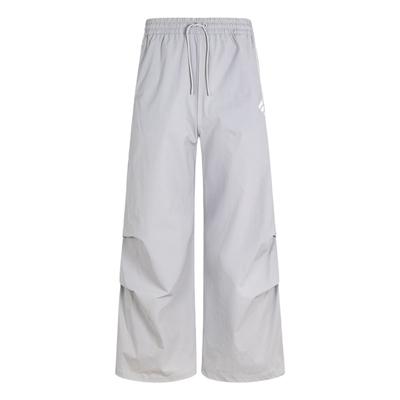 Fos Tracksuit Bottoms Comfortable Wide Leg Knit Sports Pants Women Bottoms Light-Gray Bright-White JY8076