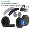 Earphone Ear Pads For Sony WH-1000XM3 WH-1000XM4 Earpads Sponge Soft Foam Cushion Replacement Headphones Accessories