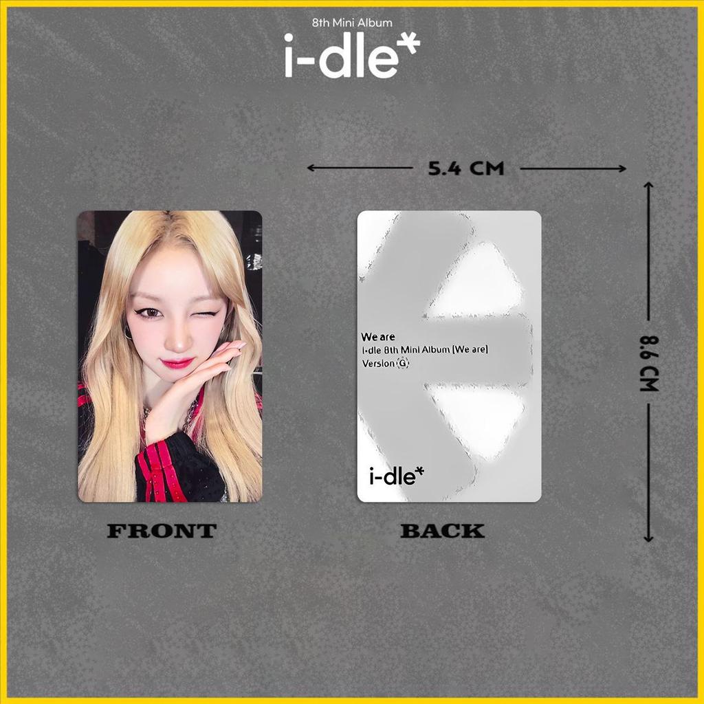 (G)I-DLE "I Am" Album Random Photocard - Girl Group Special Merchandise
