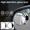 Waterproof Rearview Convex Mirror Non-marking Wear-resistant Useful Car Convex Parking Mirror Driving Safety