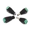 No Soldering Male Female Camera Monitoring Video Cable Plug Connector for Home Security Camera Cabling Installation