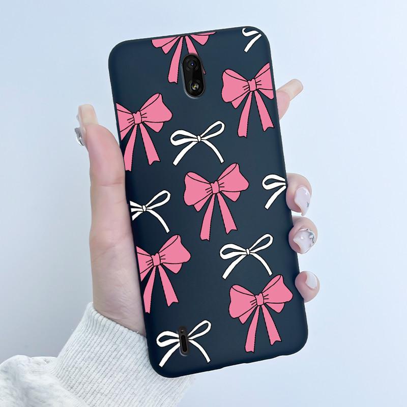 Cute Rabbit Love Heart Funny Phone Case For Nokia C1 Plus C2 Case Soft Silicone Back Cover For NokiaC1 C 1 Plus Fundas C 2 Coque