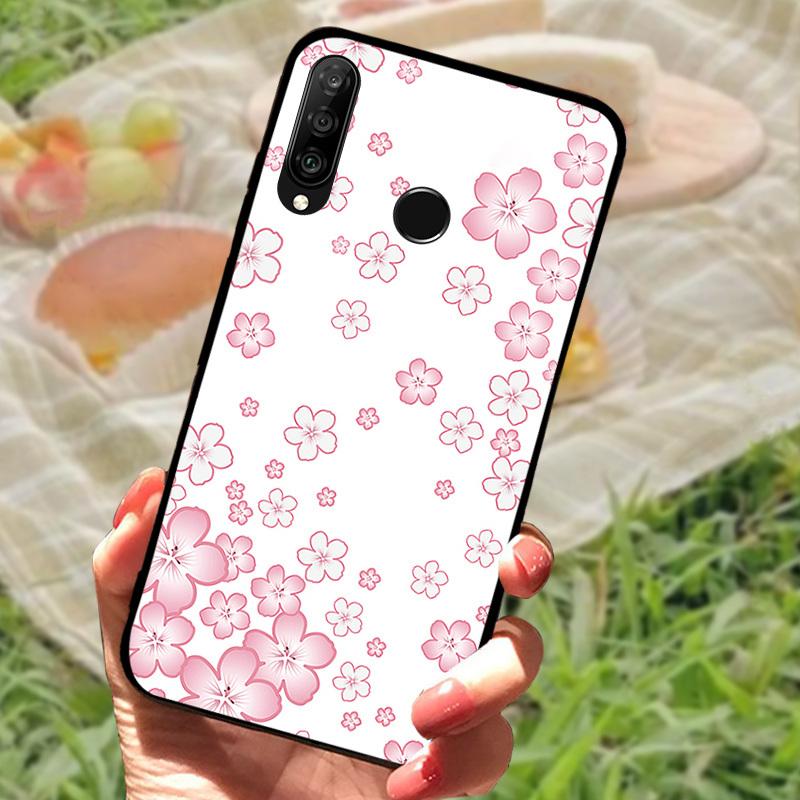 For Huawei P30 Lite Case P30Lite Cover Cute Fashion Cartoon Shockproof Silicone Cases For Huawei Nova 4e Fundas MAR-LX1A Shell