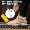 Safety Shoes Men Anti-smash Breathable Work Boots Steel Toe Cap Puncture-Proof Male Footwear
