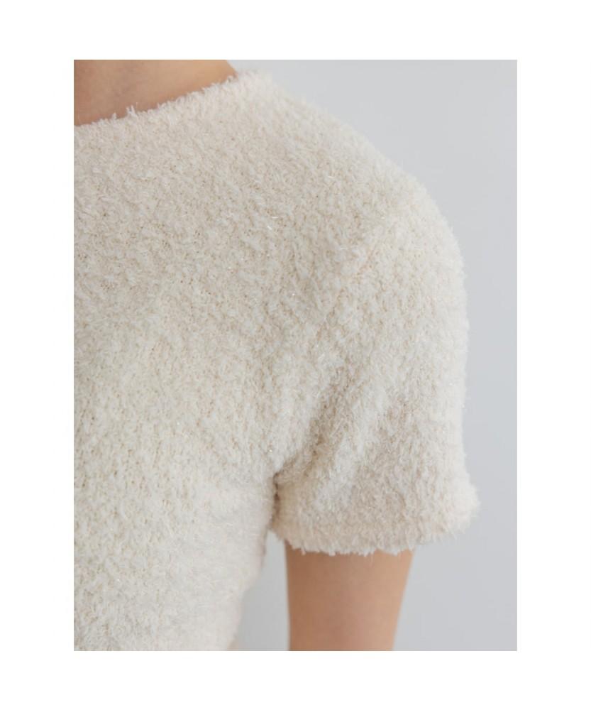 Diaepeocheo Disco Knit Top Ivory (Ta5751A040)
