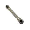 Fujiya Plate Ratchet Wrench, Black and Gold, 146mm, FRS-11-BG