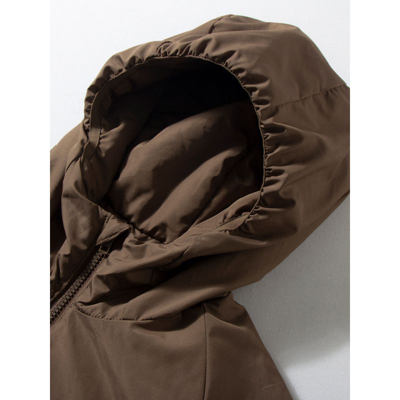 Japanese-Style Cotton Jacket for Men, Winter Windproof and Warm, Soft P-Cotton Winter Jacket, Casual Versatile Cotton Coat with Hood