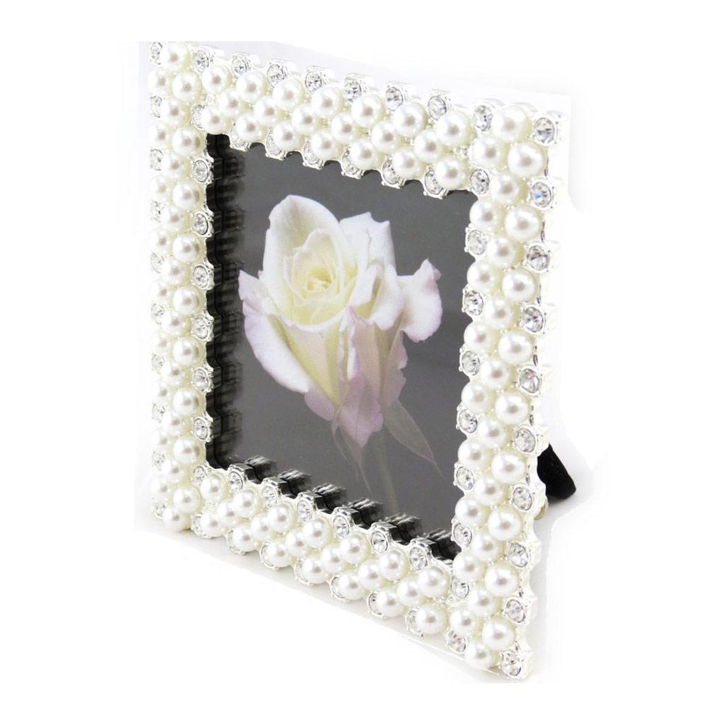 Les Trésors De Lily [J3238] - Cadre Photo 'Romance' cristal chrome - Photo 7. 5x7. 5 cm