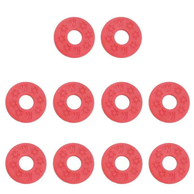 

Комплект противоскользящих шайб для гитарного ремня 25*10MM