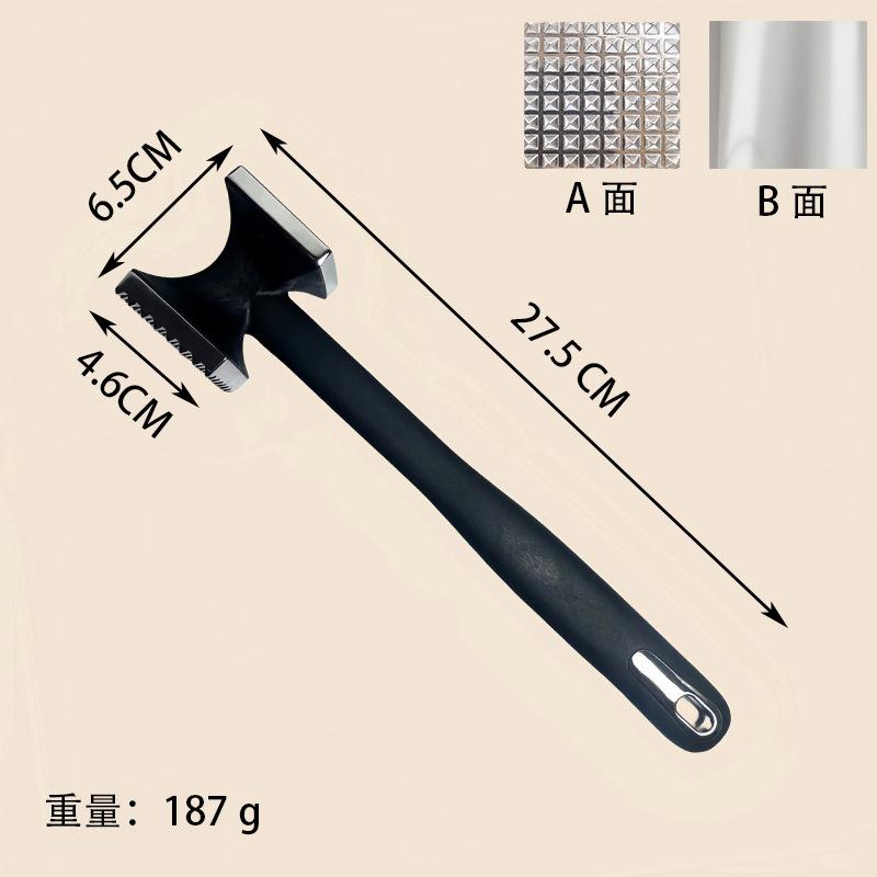 Dual-Sided Meat Tenderizer, Steak Hammer, Meat Pounder, Pork Chop Meat Mallet, Home Use