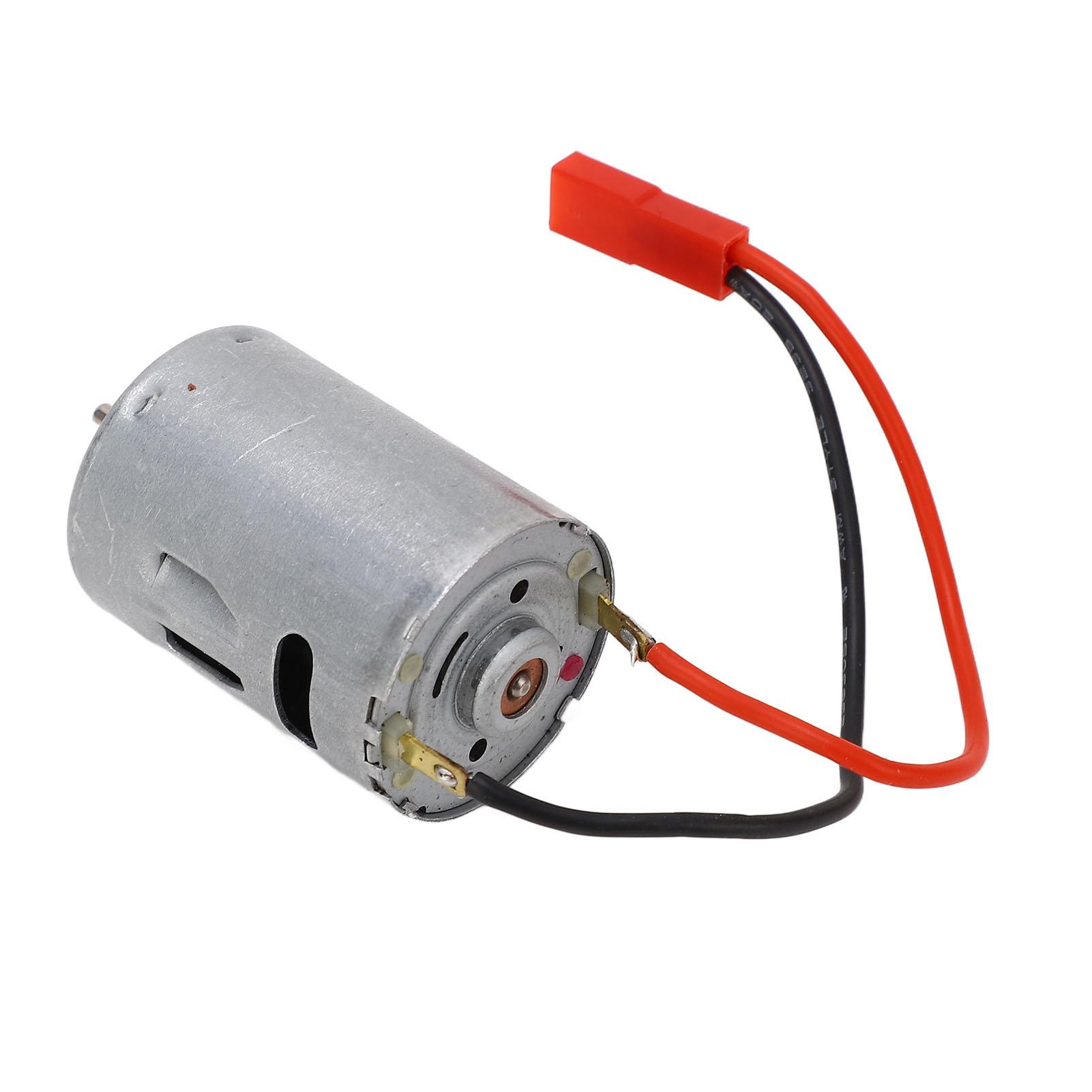 

380 Щітковий двигун JST гніздовий роз єм Низький рівень шуму Висока ефективність Швидке розсіювання тепла для 118 RC автомобілів