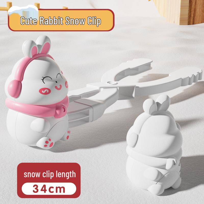 Extra Large Cartoon Snowball Maker: Winter Toy for Children s Outdoor Snowball Fights