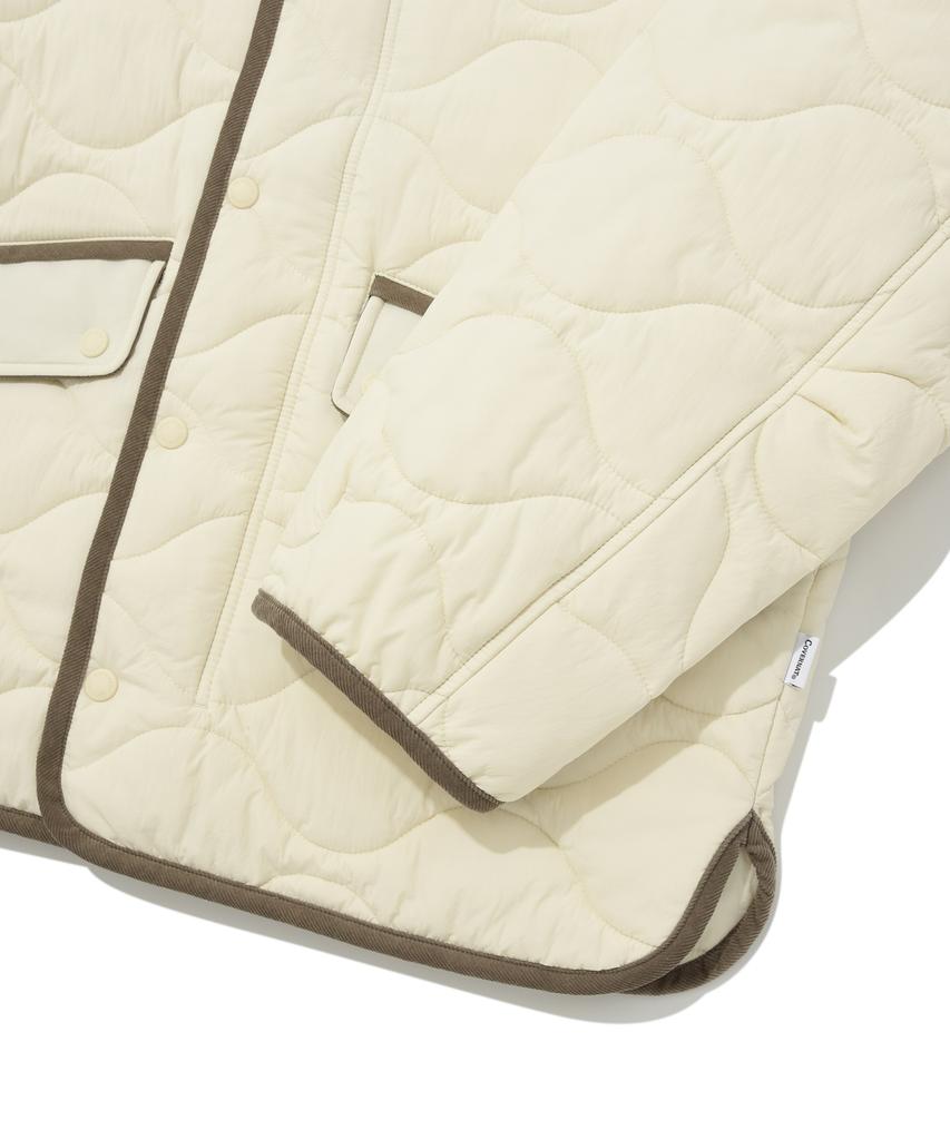 Covert Quilted M51 Jacket Ecru