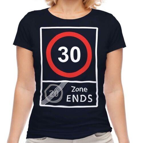 

30 Speed Limited Fun 30TH Birthday Gift for Women T-Shirt Gift M