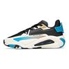 Anta Lifestyle Series Ultra Body Wear Resistant Breathable Low Top Skate Shoes Men Sneakers Black Blue 112118083-1