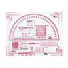 Jingwuring Multi-functional Military Map Reading Ruler