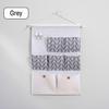 Cotton Linen 7 Pocket Waterproof Hanging Storage Bag Bathroom Bedroom Wall Organizer Wardrobe