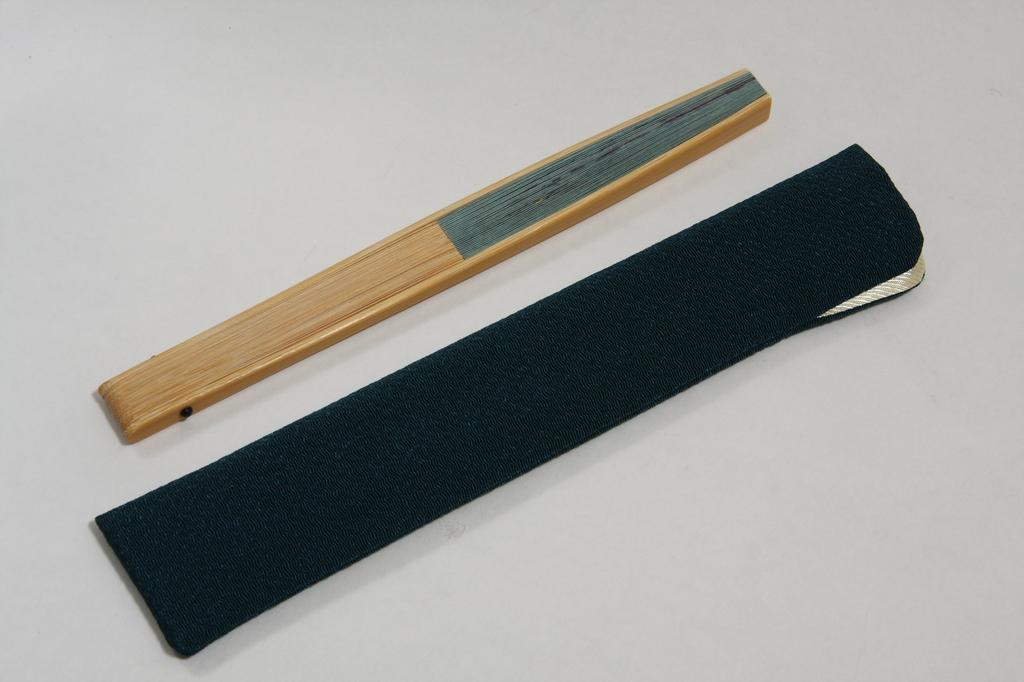 Kyoto Fan with Fan Presentation Made in Japan [Hasegawa] Men's Bag, Box, (Fireflies/Green)