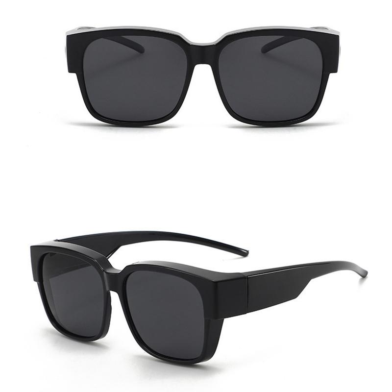 Neue Mode Polarisierte Sonnenbrille Abdeckung Über Myopie Brillen Tragbare Männer Frauen Vintage Angeln Fahren Brillen