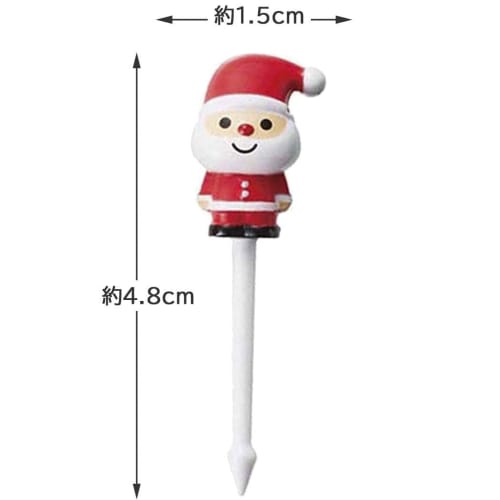 Torne Halloween and Christmas Picks, 8-Pack (4 Types X 2 Picks) - Perfect for Fall and Winter Events, Bento and Party Decorations, P-3604