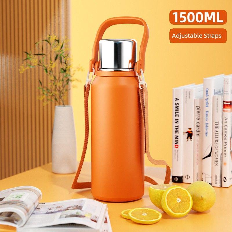 Thermos Cup, Travel Kettle, Tea Cup, Portable for Adults, Can Be Carried on the Body, Can Be Hung on the Body, and Can Be Used as a Water Bottle