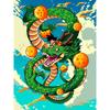 Schilderen op Nummer Met Frame Schilderijen om te Schilderen Dragon Ball 40X50 Cm