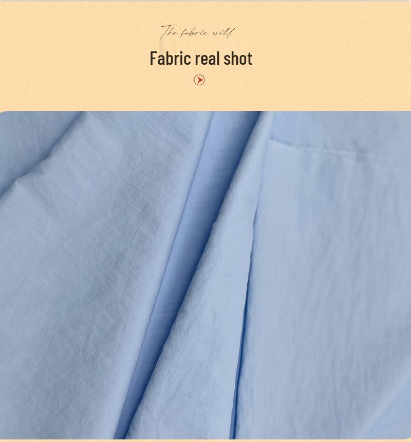 Tkanina Nylonowa Jedwab Lodowy UPF50+ Ochrona Przeciwsłoneczna, Odstraszająca Komary, Szybkoschnąca, Materiał Ubraniowy Anti-UV.