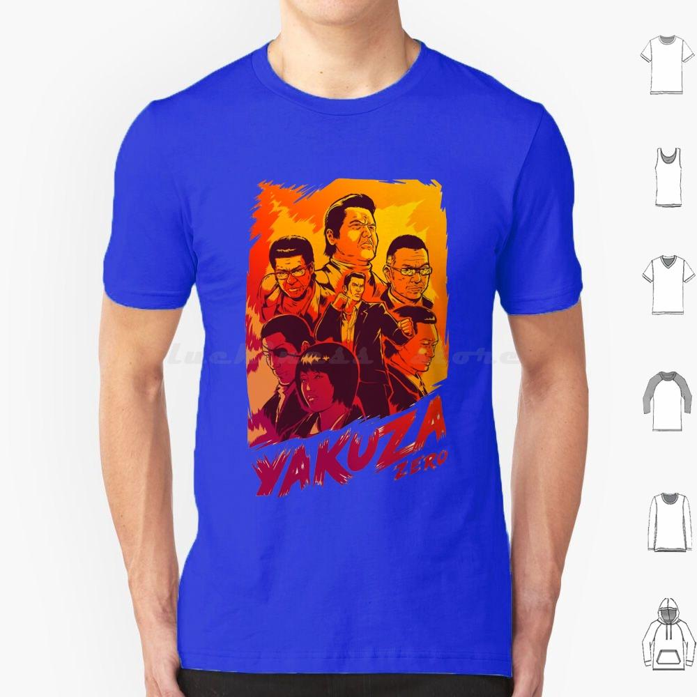 Yakuza Heroes T Shirt Big Size 100 Cotton Anime Games Yakuza O Dragon A Kazuma Kiryu Ryu Ga Gotoku Like Love Hero Trends