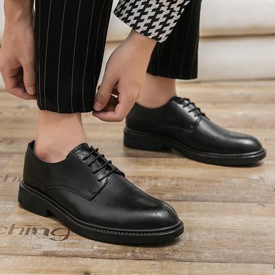 Brock Leder Schuhe Herbst Business Kleid Leder Atmungsaktiv Freizeit High-End Bräutigam Hochzeits Schuhe