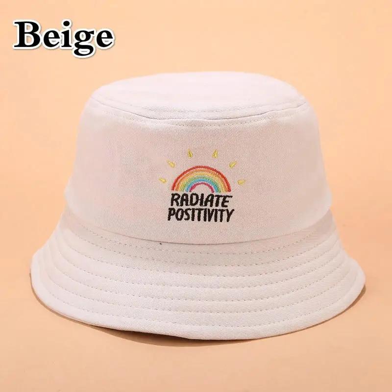 Bucket Hats Men Women Cotton Cool Reversible Fishing Caps Unisex Outdoor Sports Fisherman Hat Bob Panama Hat for Cycling Caps